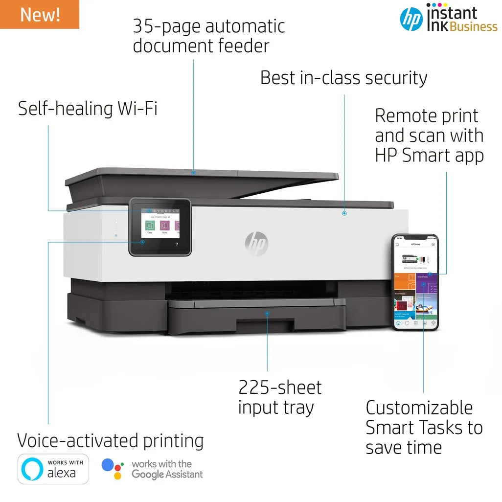 HP OFFICEJET PRO 8023 ALL-IN-ONE COLOUR PRINTER