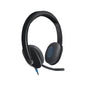 LOGITECH H540 BLACK COMPUTER HD STEREO USB HEADSET