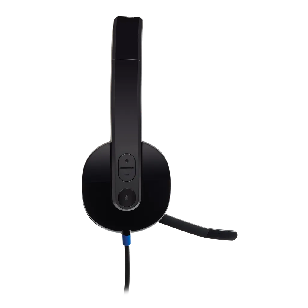 LOGITECH H540 BLACK COMPUTER HD STEREO USB HEADSET