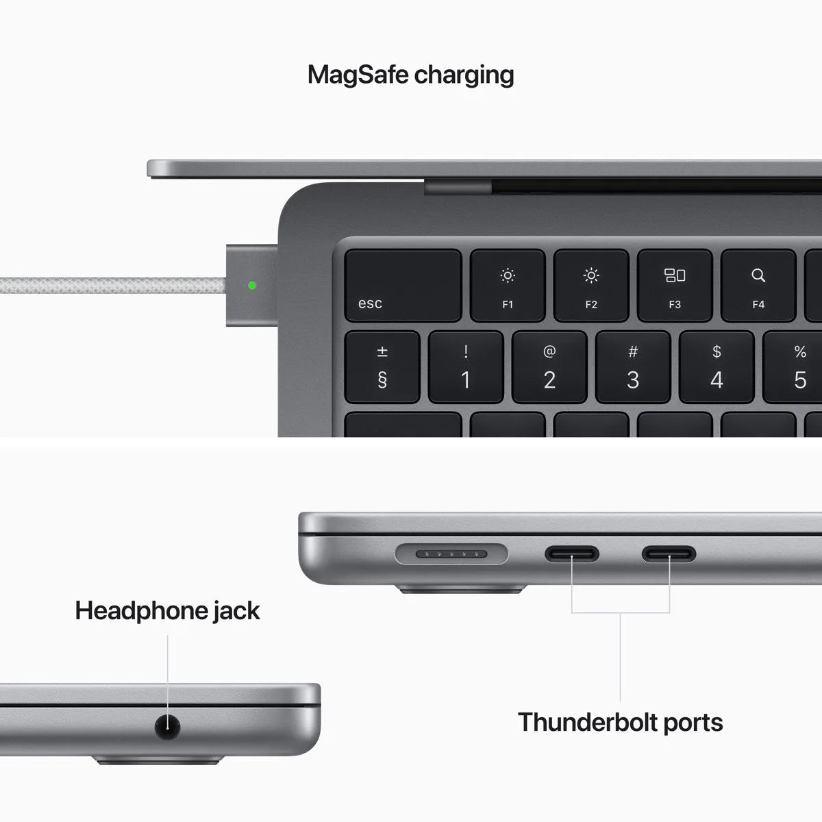 MACBOOK AIR 13-INCH M2 - SPACE GREY