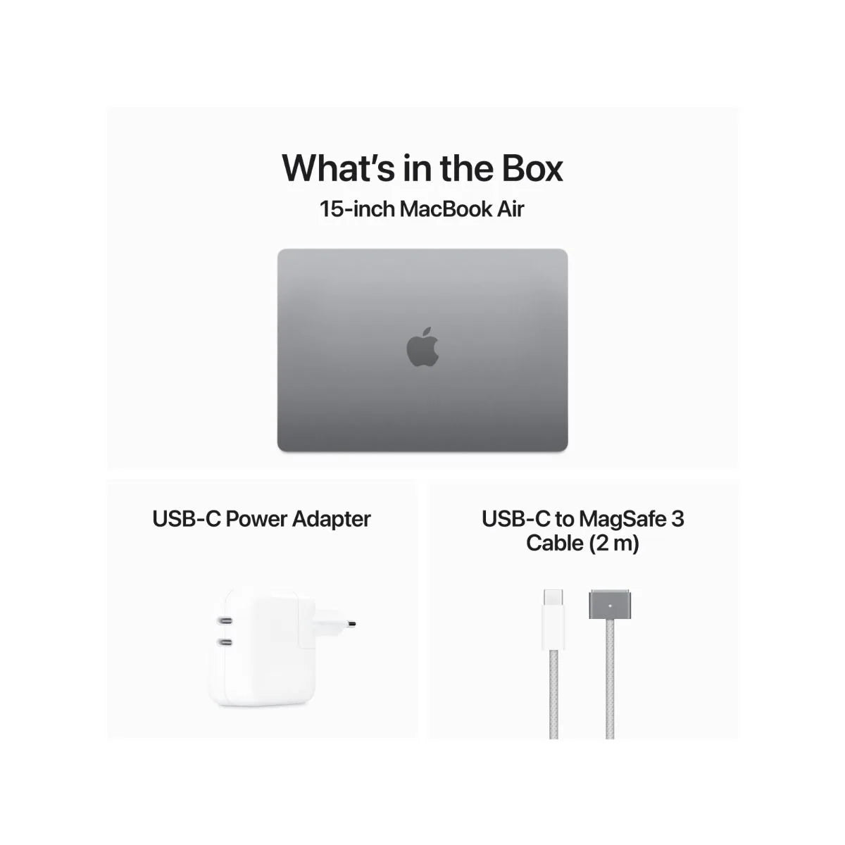 MACBOOK AIR 15-INCH M3 - SPACE GREY